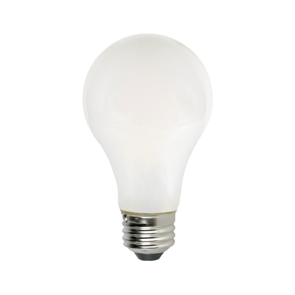 CLEANLIFE® 120VAC A19 White Glass LED Light Bulb 11W (75W Equivalent) Dimmable