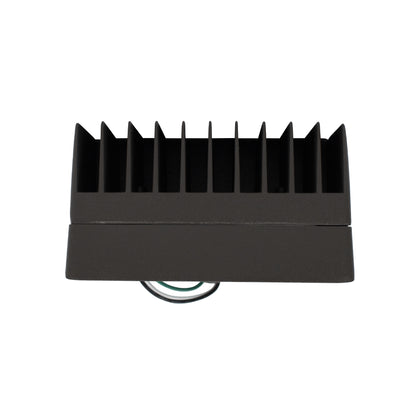 side view of led flood light