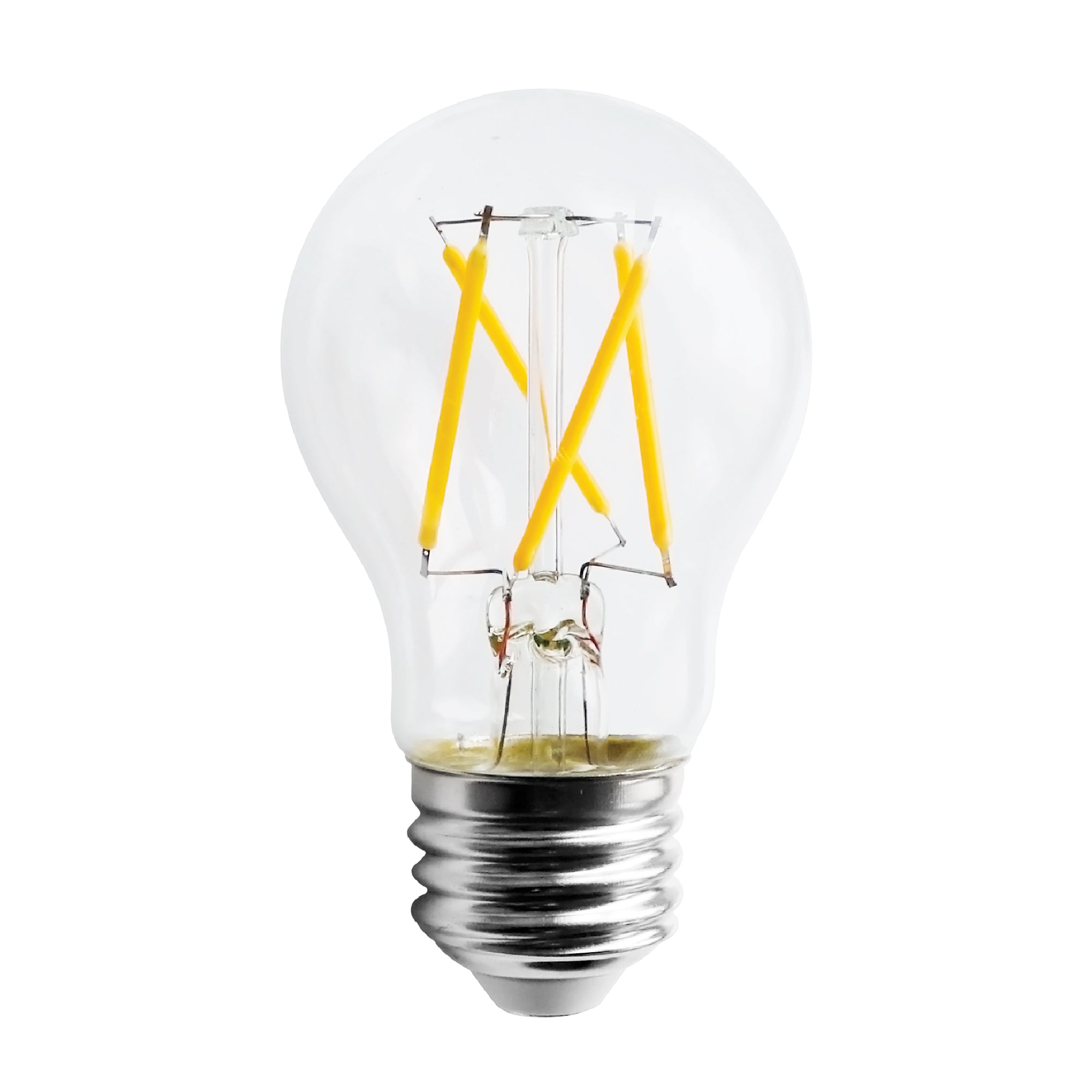 CLEANLIFE® 120VAC A15 Glass LED Light Bulb 5W (40W Equivalent) Dimmable