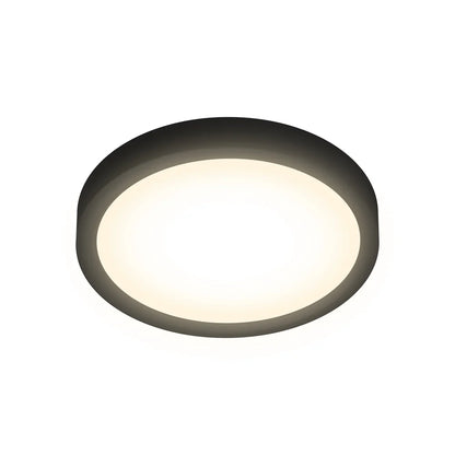 5" CLEANLIFE® 48-51V DC Edgelit LED Round Panels, 3000K