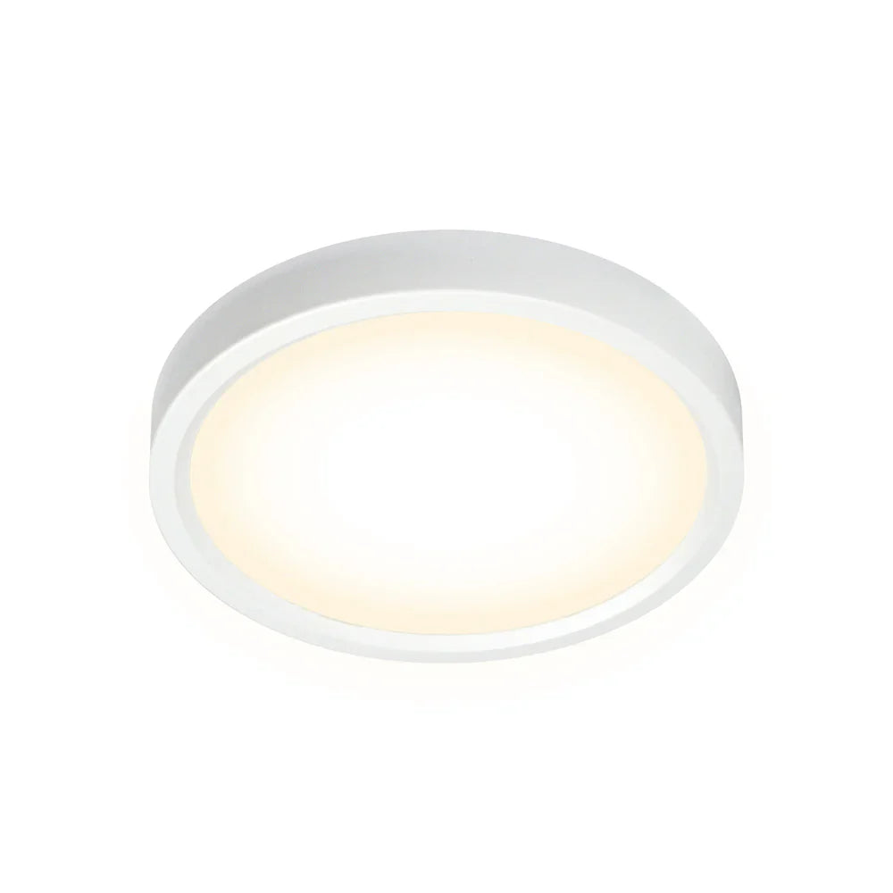 5" CLEANLIFE® 48-51V DC Edgelit LED Round Panels, 3000K