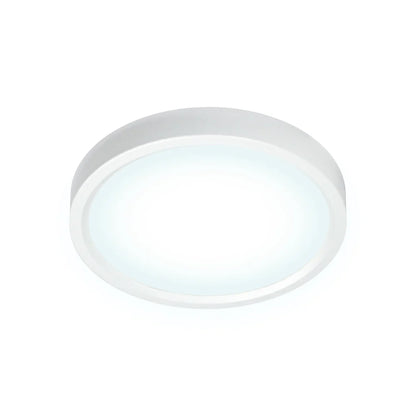 5" CLEANLIFE® 48-51V DC Edgelit LED Round Panels, 4000K