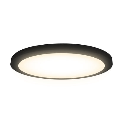 12" CLEANLIFE® 48-51V DC Edgelit LED Round Panel, 3000K
