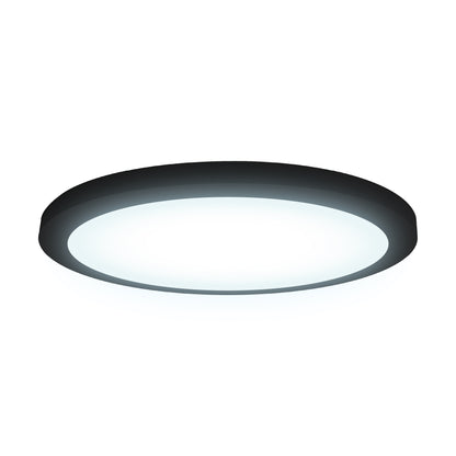 12" CLEANLIFE® 48-51V DC Edgelit LED Round Panel, 4000K
