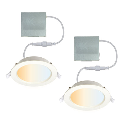 CLEANLIFE® 120VAC 4" Recessed LED Canless Downlight