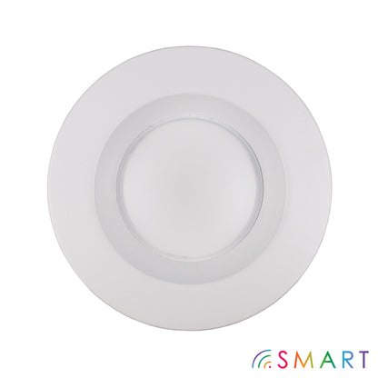 CLEANLIFE® 5/6" 120VAC Smart LED Retrofit Downlight - RGB+Tunable White, WiFi + Bluetooth