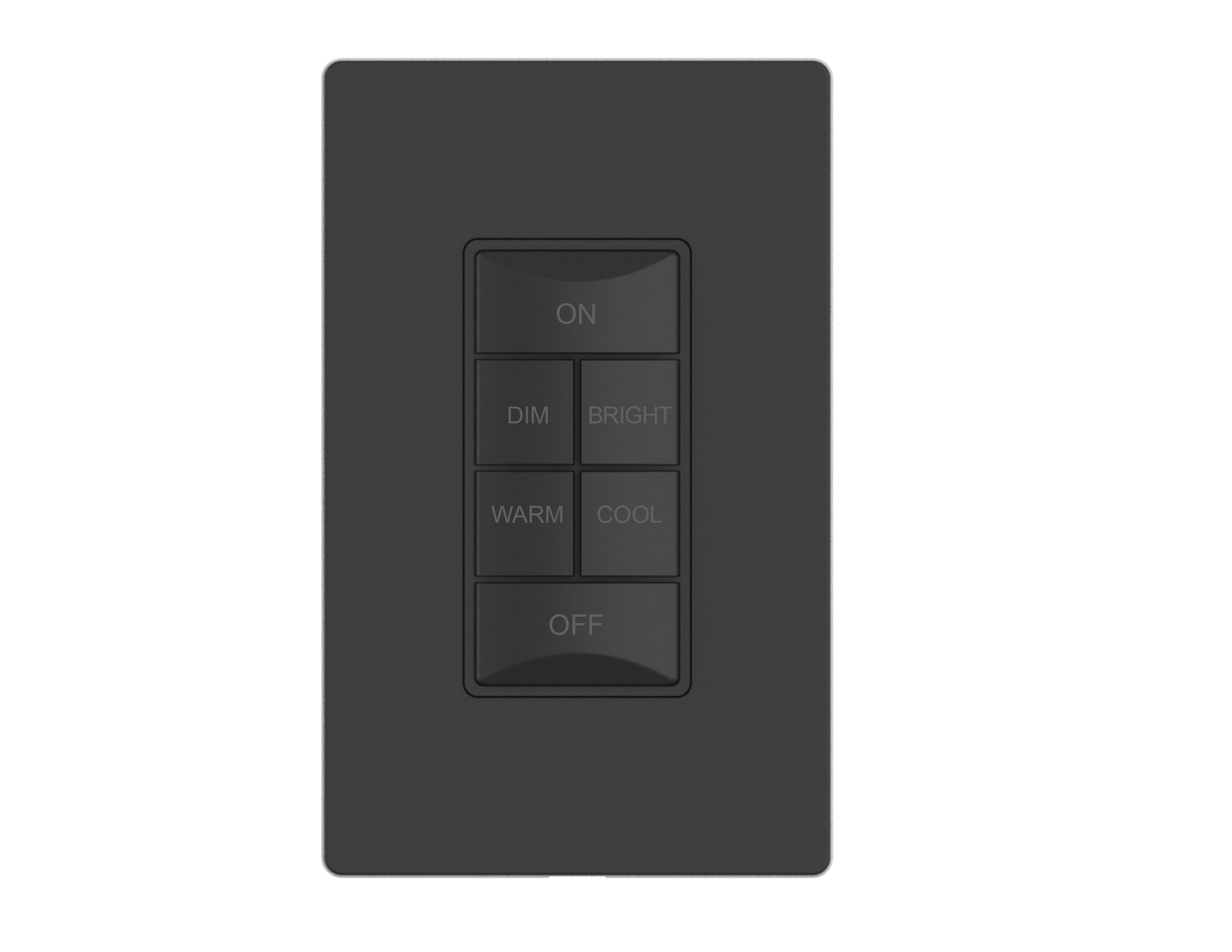 CLEANLIFE® Smart 6-Button Kinetic CCT Tunable Control Switch (Wall Plate Included)