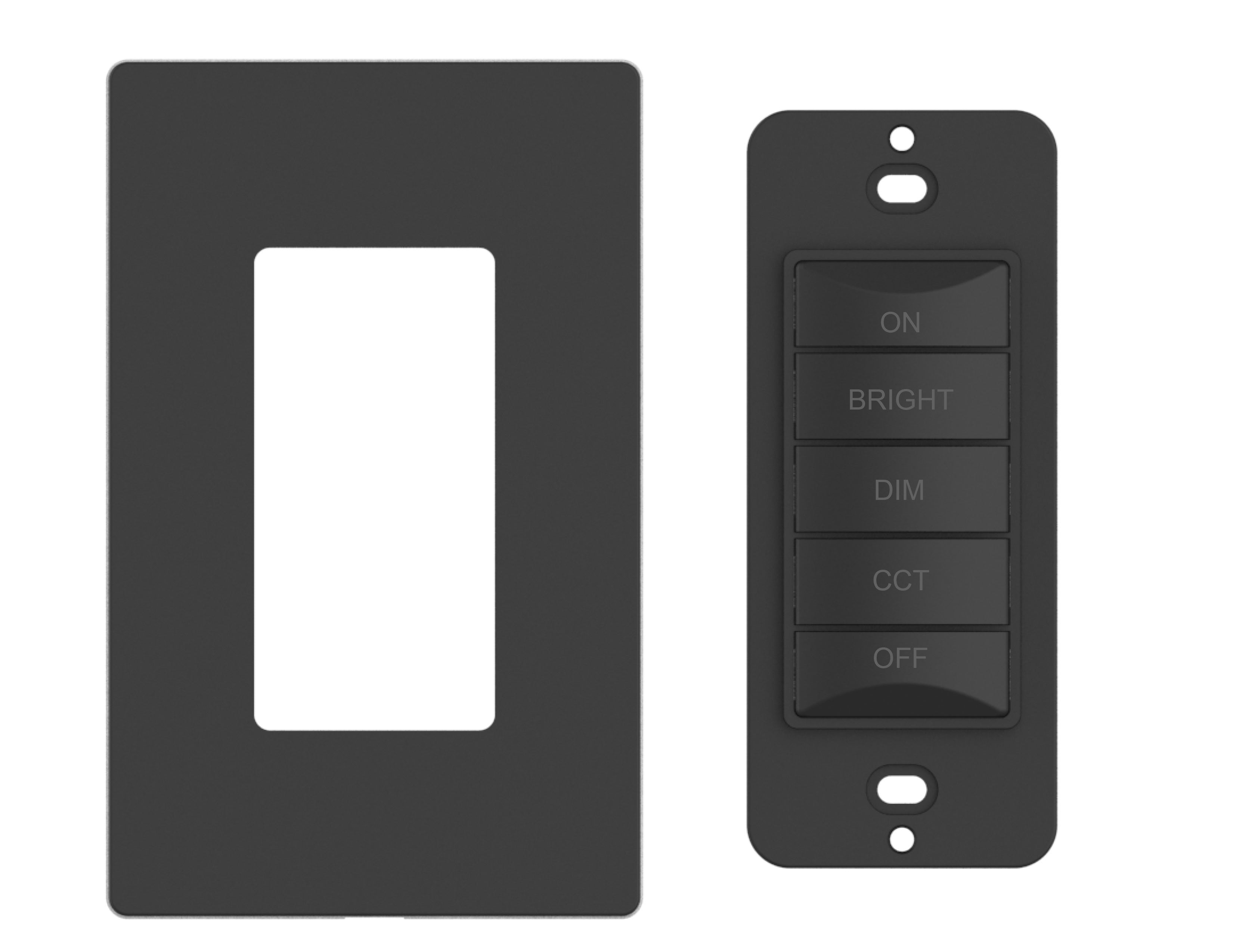 CLEANLIFE® Smart 5-Button Kinetic CCT Tunable Control Switch (Wall Plate Included)