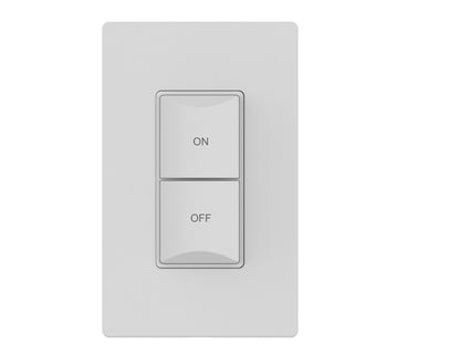 CLEANLIFE® Smart 2-Button Kinetic ON/OFF Dimmer Switch (Wall Plate Included)