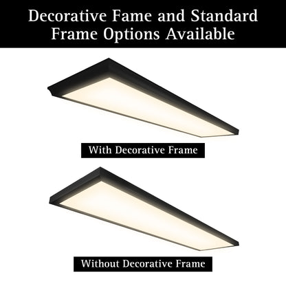 ULTRALUX® LED 1x4 Surface Mount Panel with Decorative Frame