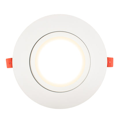 ULTRALUX® 5" Utility Gimbal LED Recessed Direct Wire Downlight With J-Box