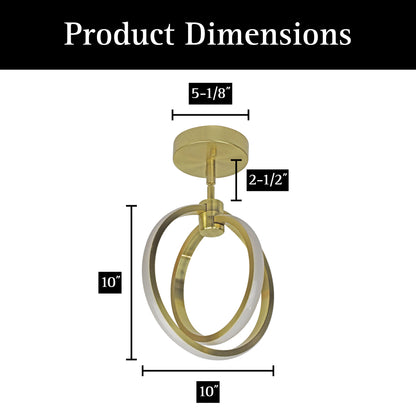 ULTRALUX® 120VAC ULTRALUX® Jaiya Orb LED Pendant