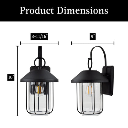 ULTRALUX® 120VAC Lakefront LED Outdoor Wall Sconce