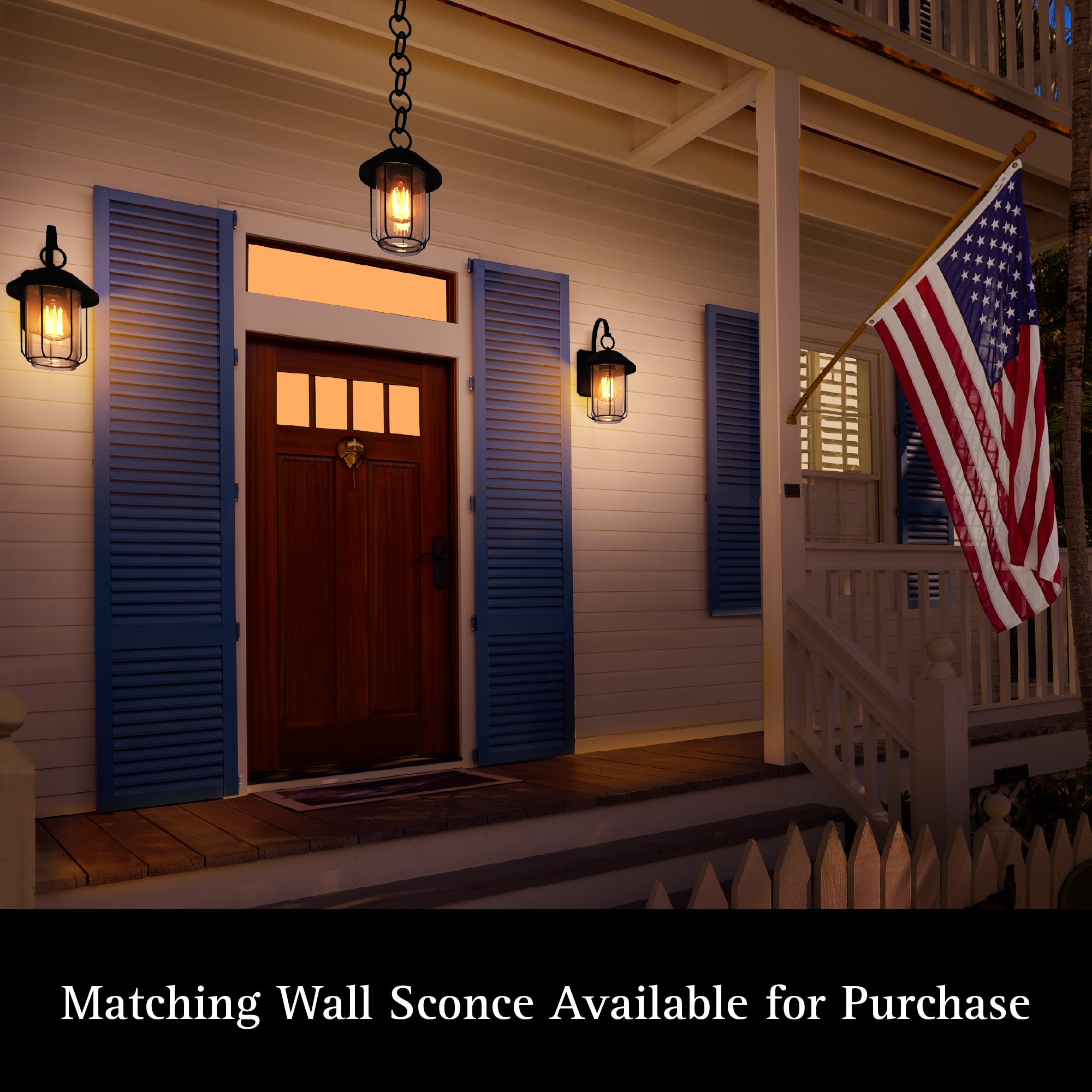 ULTRALUX® 120VAC Lakefront LED Outdoor Wall Sconce