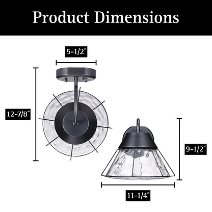 ULTRALUX® 120VAC Lakestone LED Outdoor Wall Sconce