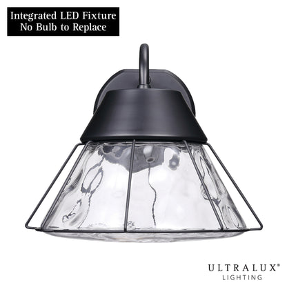 ULTRALUX® 120VAC Lakestone LED Outdoor Wall Sconce