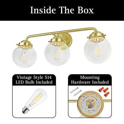 ULTRALUX® 120VAC Transitional Vanity 3-Light