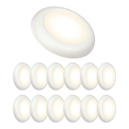 ULTRALUX® 120VAC 6" Utility LED Slim Flush Mount