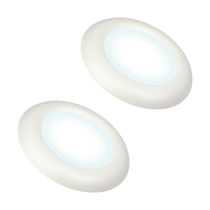 ULTRALUX® 120VAC 8" Utility LED Slim Flush Mount