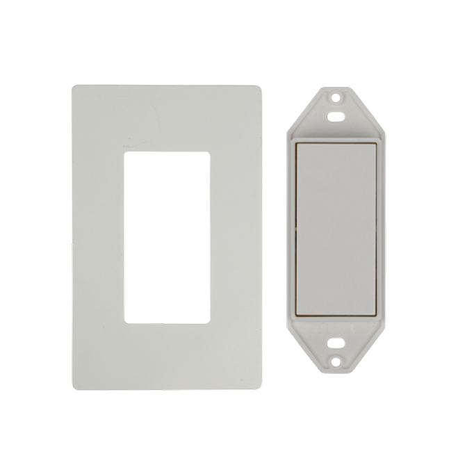 CLEANLIFE® Smart Kinetic Surface Mount Rocker Dimmer Switch (Wall Plate Included)