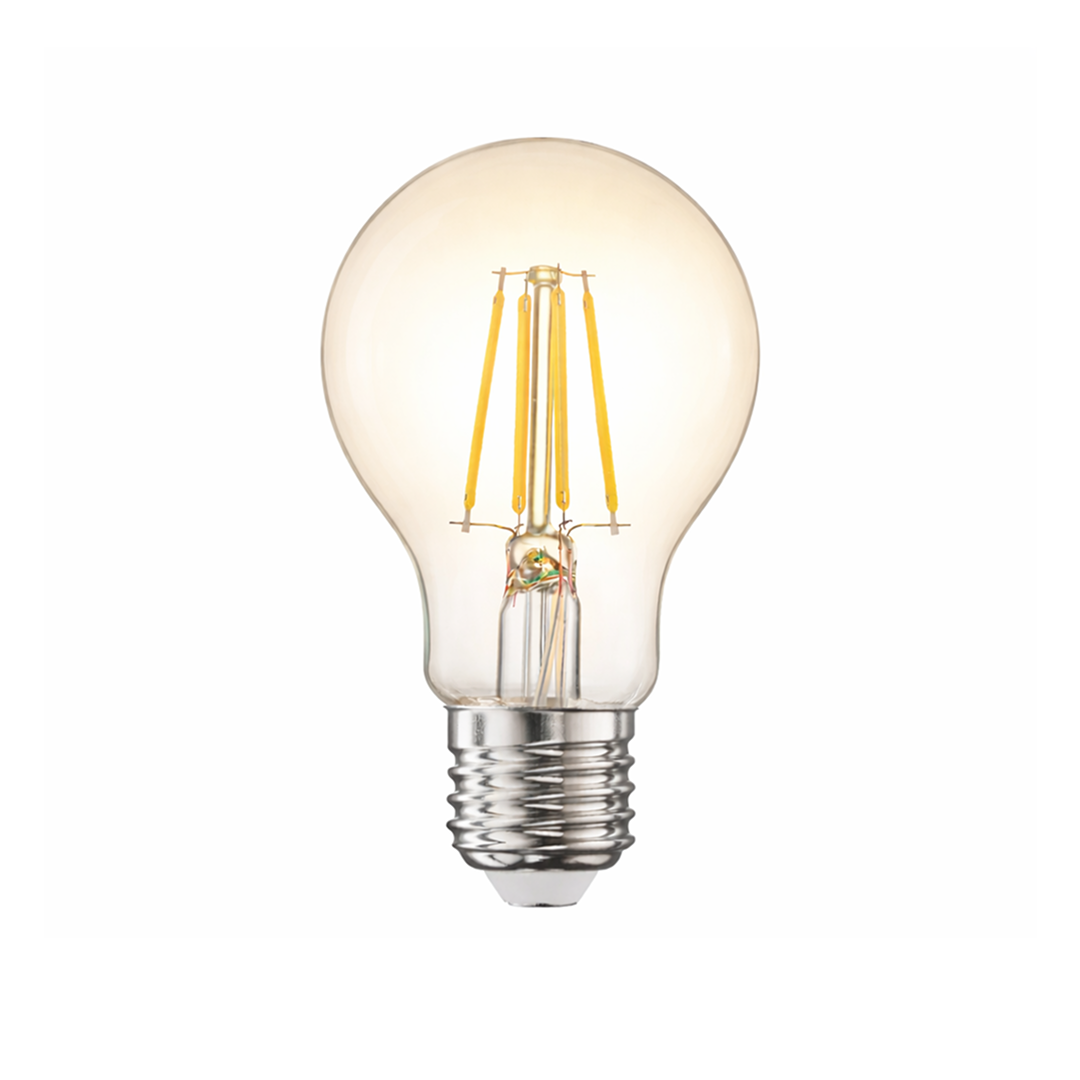 CLEANLIFE® 48VDC A19 Clear LED Light Bulb 6W (60W Equivalent) Dimmable