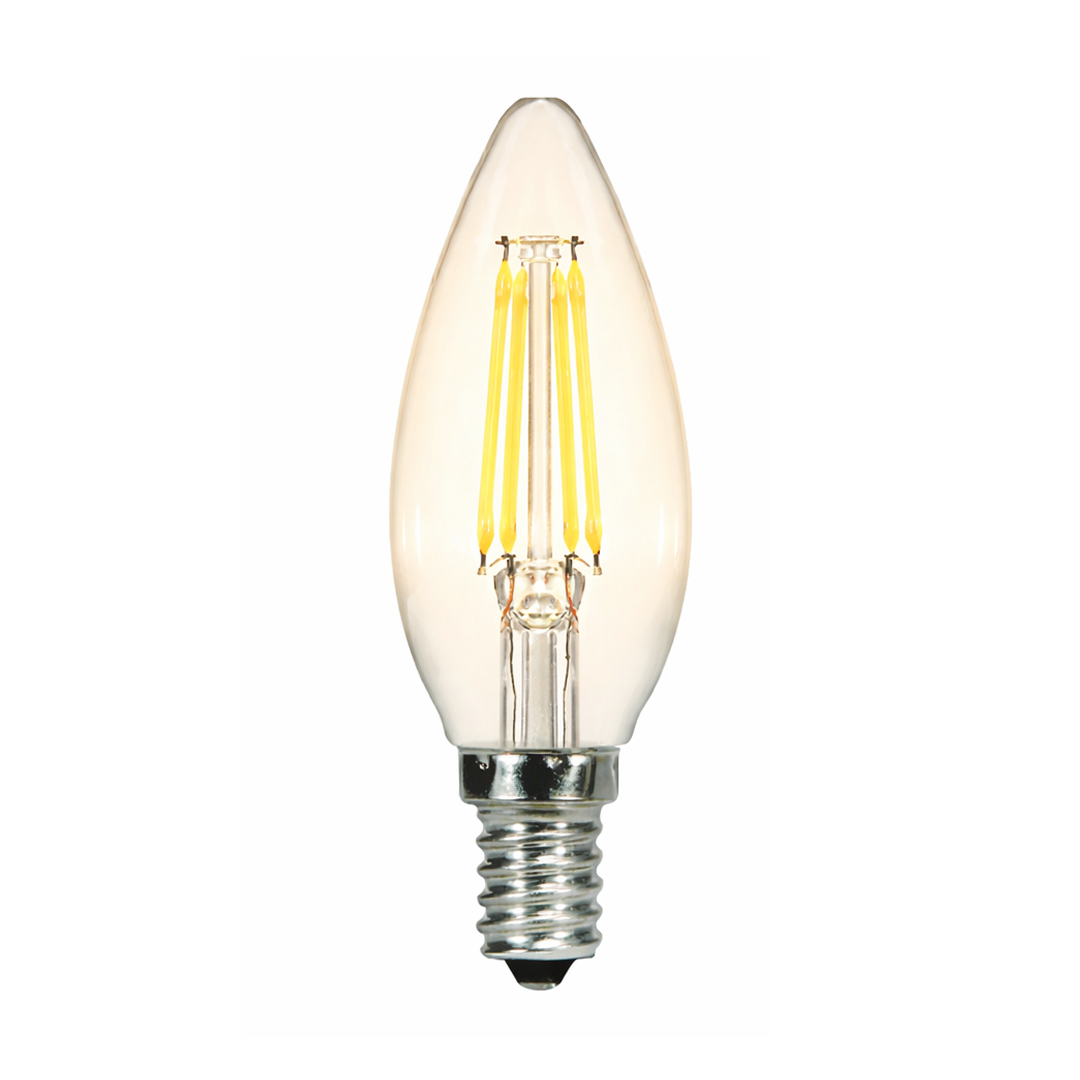 CLEANLIFE® 48VDC B11 Candelabra LED Light Bulb 3W (25W Equivalent) Dimmable