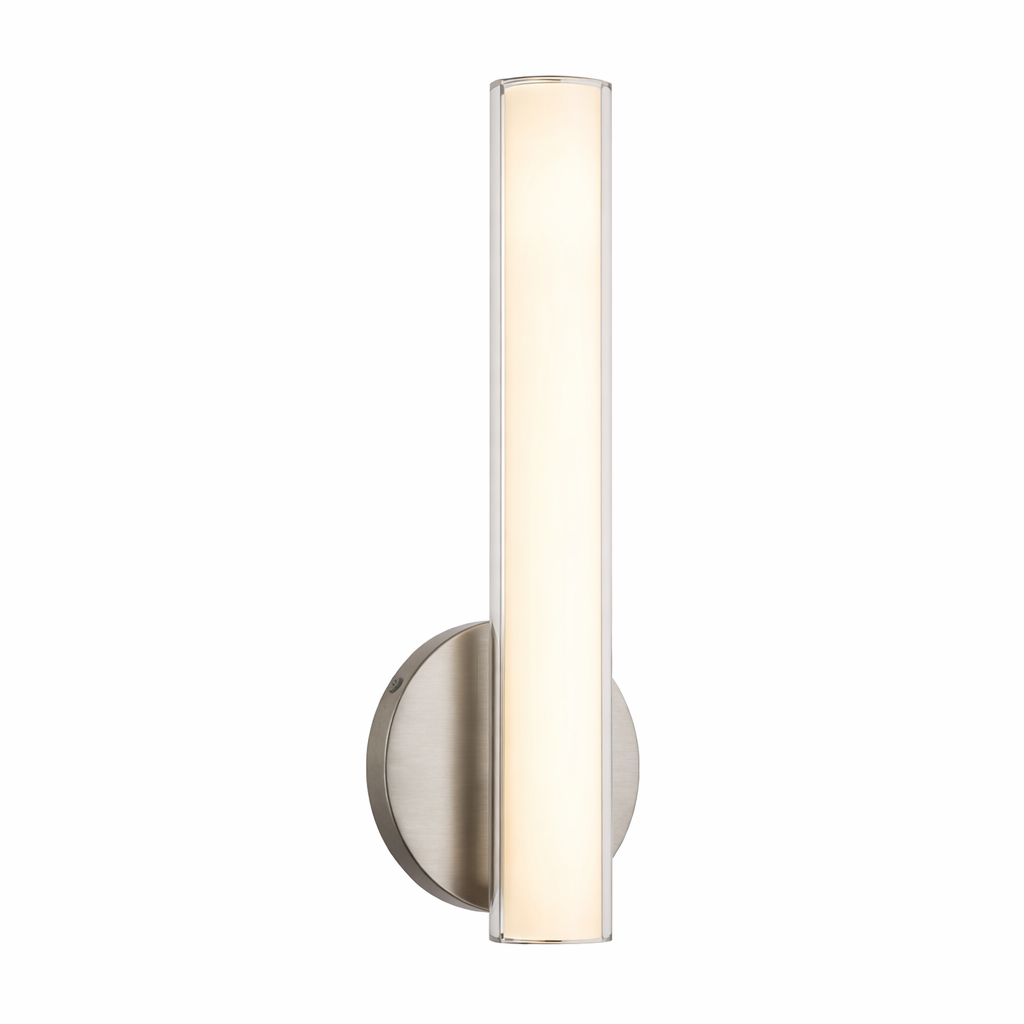 UltraLux® 48-51V DC Clear Acrylic Tubular Wall Sconce
