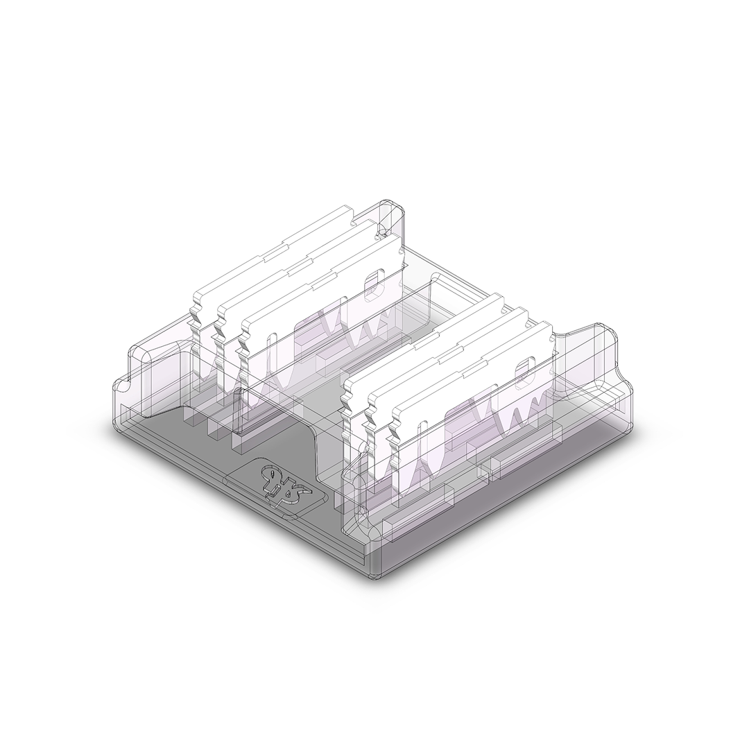CLEANLIFE® Smart PCB-PCB RGB + CCT IP-20 COB Light Strip Connector